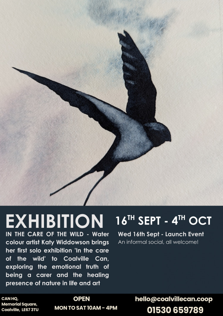 'In The Care Of The Wild' Art Exhibition by Katy Widdowson