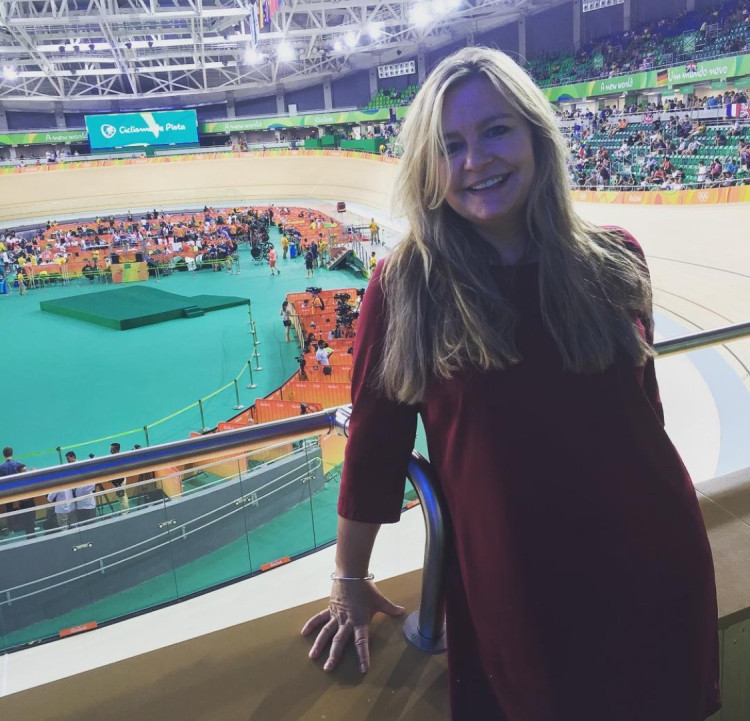 Alison Kervin is a sports journalist living in Hampton Court (Image supplied)