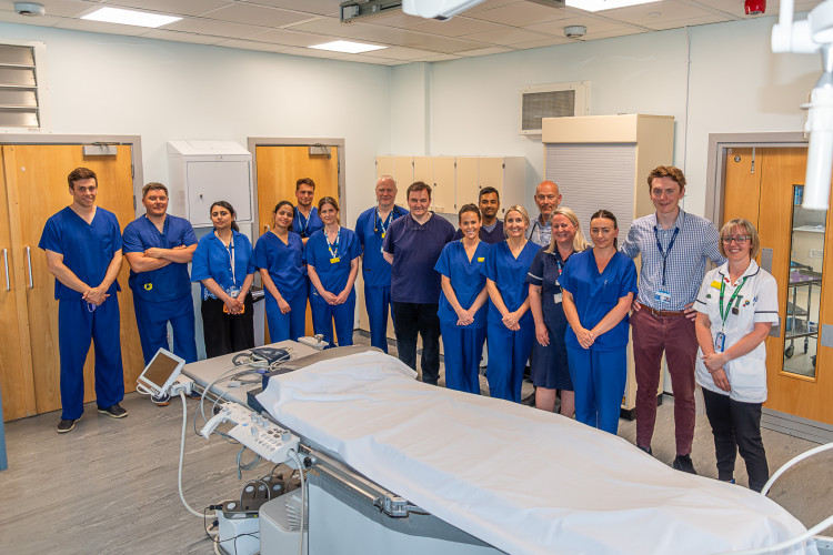 A new heart treatment has been introduced at the Countess of Chester Hospital (Image supplied)