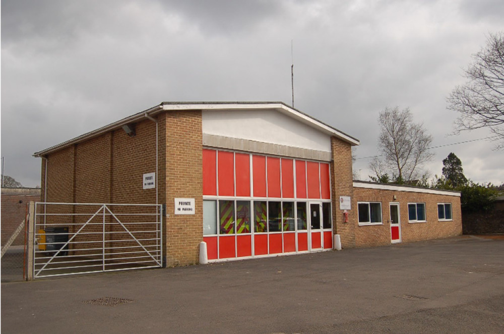 Shepton Mallet Fire Station could be given a major upgrade under plans submitted for its Board Cross site.(Photo: DSF&R) 