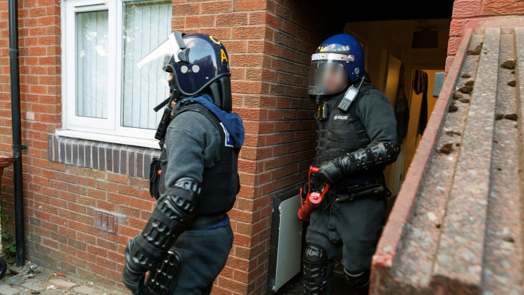 Greater Manchester Police searched addresses in Ancoats, Gorton and Stockport as part of an investigation into drugs supply in the area (Image - GMP)