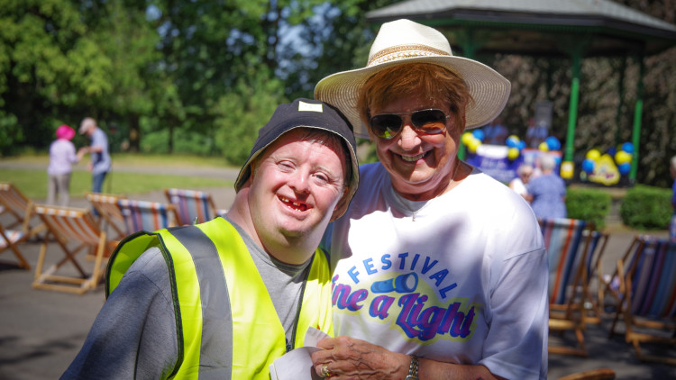 Paul Smith and Julie Barnes (Credit: Rossendale Trust)