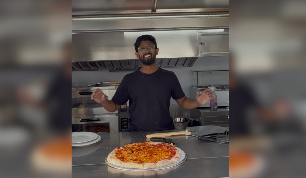 Shaf Sharif, founder of Wise Guy Slices, said the new venture marks an exciting next step (Image supplied)