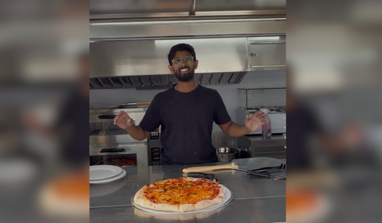 Shaf Sharif, founder of Wise Guy Slices, said the new venture marks an exciting next step (Image supplied)