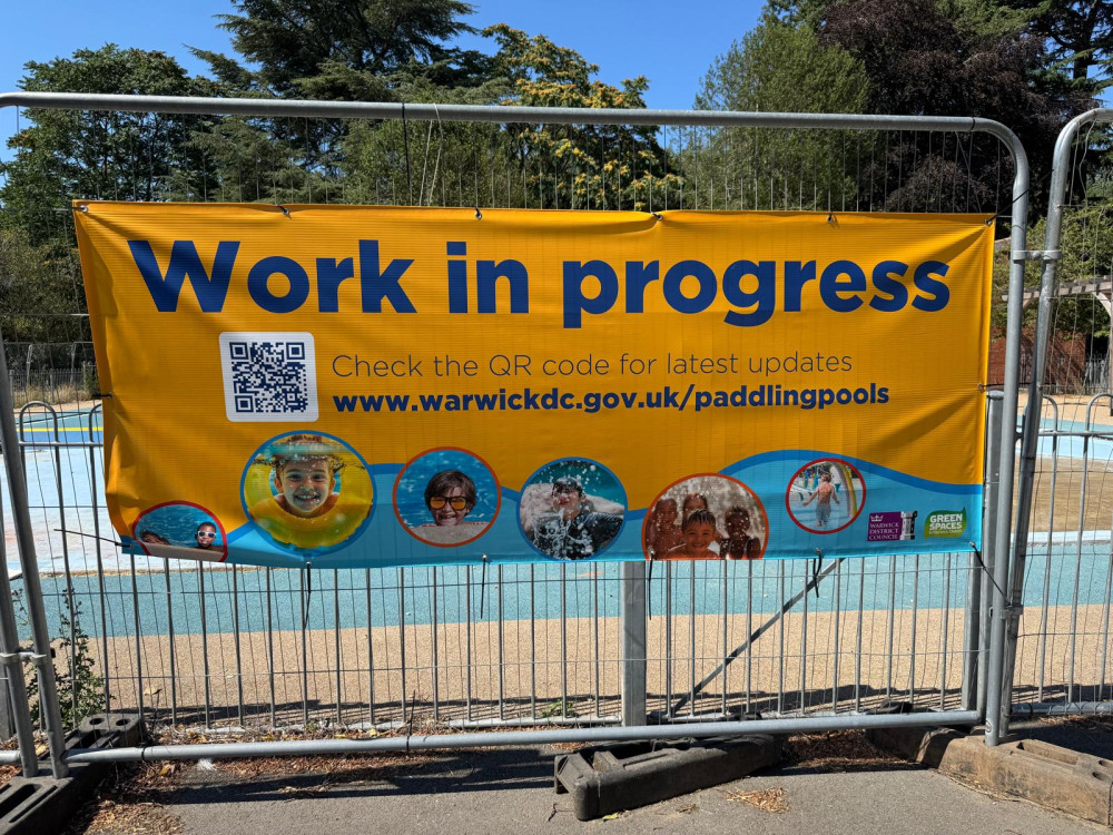 MP Matt Western criticises the delay in reopening paddling pools in Warwick and Leamington, urging the council for a definite reopening date (image supplied)