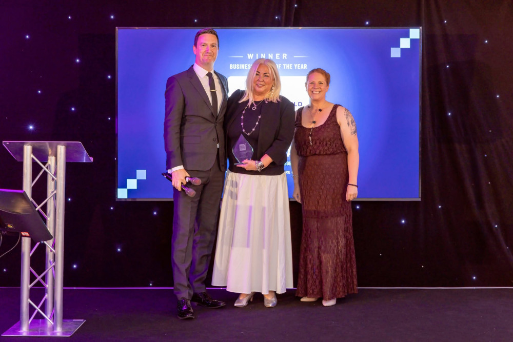 Macclesfield College principal and CEO Rachel Kay was crowned Businessperson of the Year at the North Cheshire Business Awards (Credit: North Cheshire Chamber Of Commerce)