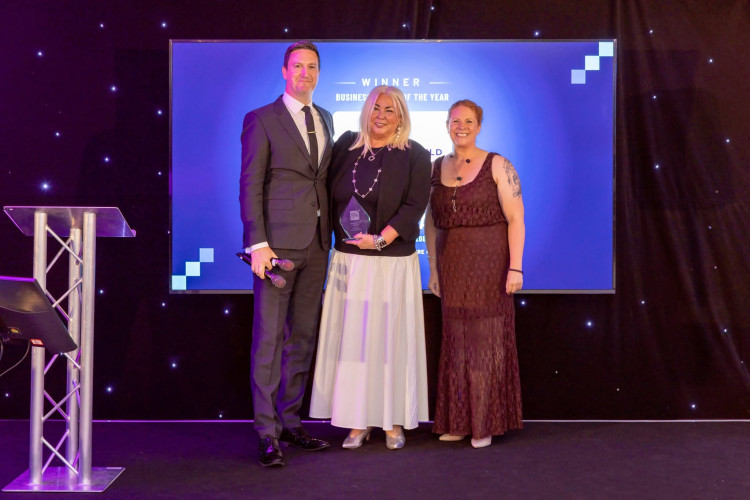 Macclesfield College principal and CEO Rachel Kay was crowned Businessperson of the Year at the North Cheshire Business Awards (Credit: North Cheshire Chamber Of Commerce)