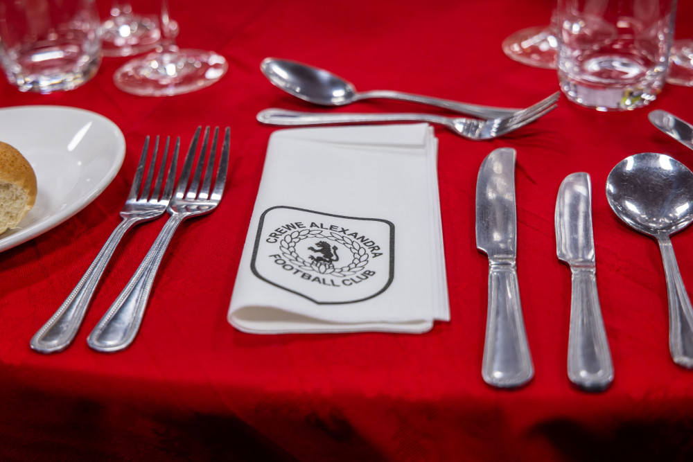 Hospitality: Crewe Alexandra v York City