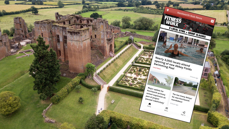 Download the Kenilworth Nub News app today! (images by Nub News / SWNS)