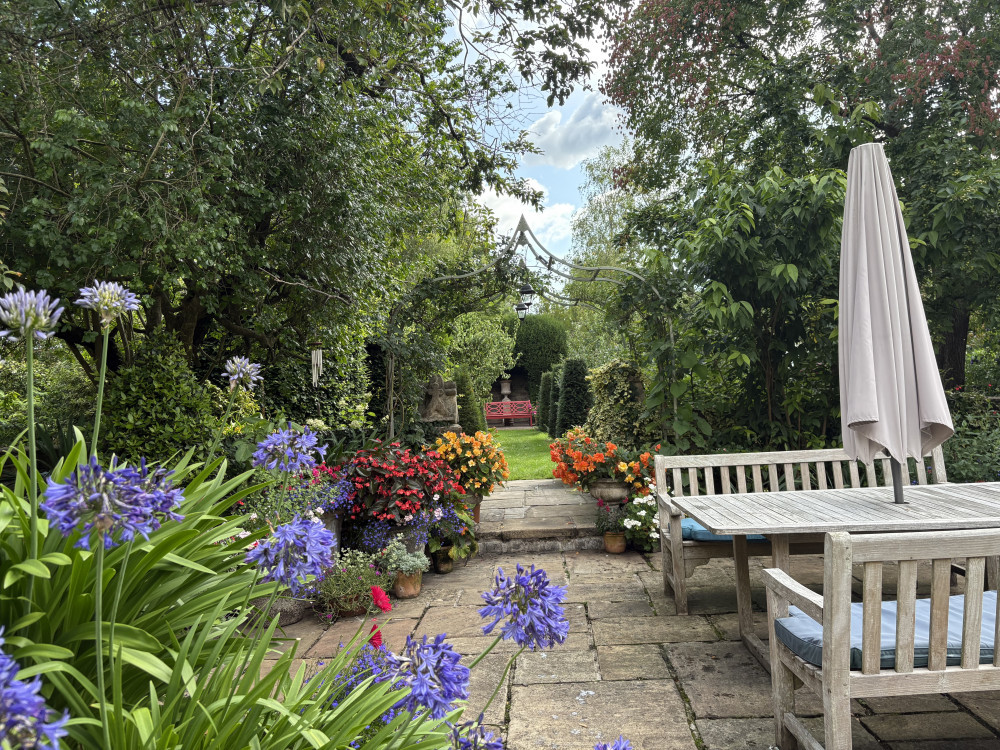 A hidden Wells garden with views of the cathedral and a sacred well will open for charity on Saturday, 25 July 2026.