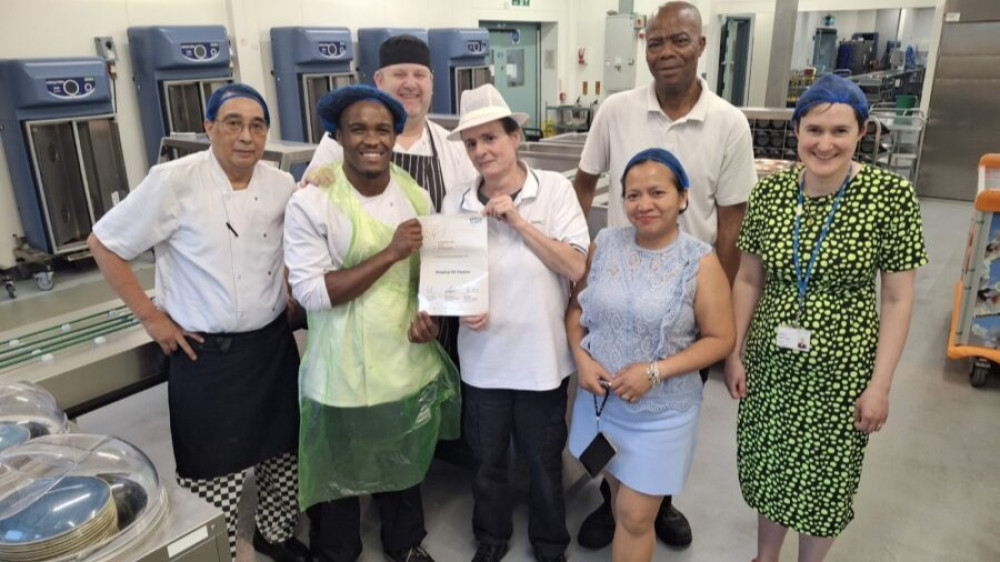 Stockport NHS's catering team at Stepping Hill Hospital has been recognised nationally once again (Image - Stockport NHSFT)