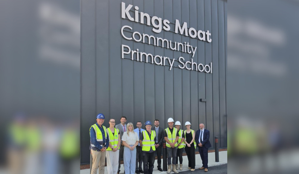 Construction of the new Kings Moat Community Primary School in Chester is now complete (Image via: Cheshire West and Chester Council)