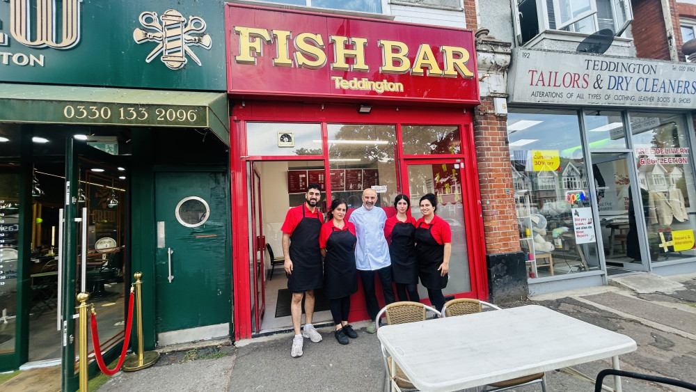 The Teddington Fish Bar is located 194 Kingston Road, Teddington and now managed by the Parmak family (Credit: Tilly O'Brien)