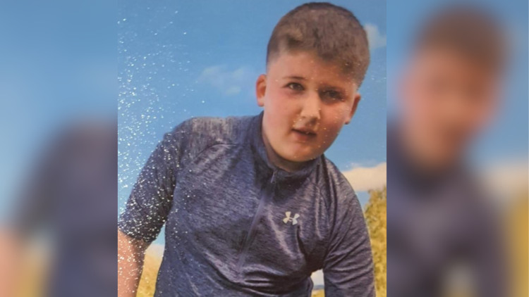 Layton was last seen yesterday (Tuesday 14 July) in Endon (image via Staffordshire Police)