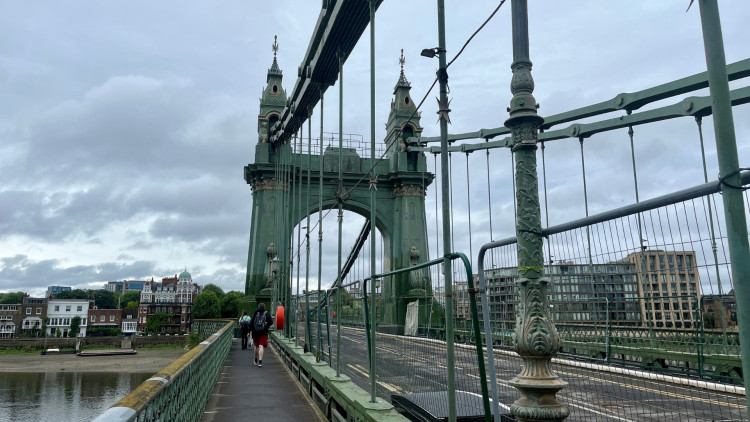 Hammersmith & Fulham say it needs £128m to keep Hammersmith Bridge open for cyclists and pedestrians (credit: Nub News).