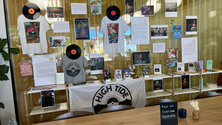 High Tide Festival and St Mary's University have partnered to unveil a free exhibition at Patch celebrating High Tide's history (credit: Image supplied). 