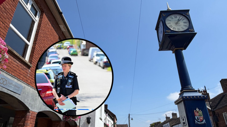 Did you see anything on Monday afternoon in Eccleshall? (image via Livia Gregor/SWNS)