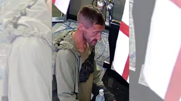 Police would like to speak with the man in the picture as they believe he could assist with their enquiries (Image - GMP)