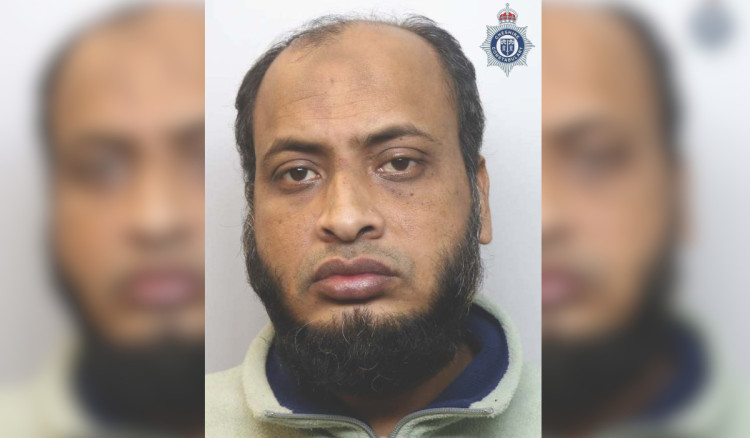 Foisal Ahmed has been extradited back to the UK to serve his prison sentence (Image via: Cheshire Constabulary)