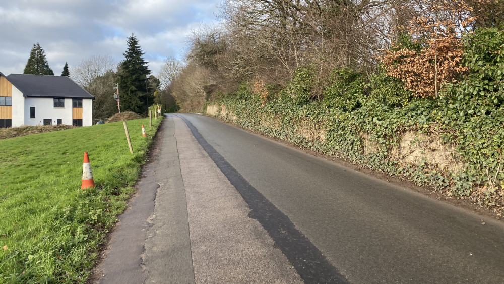 Works to Crewe Lane have at last been signed off by Warwickshire County Council (image by Nub News)