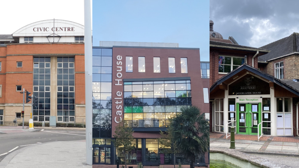 A North Staffordshire council will take over Stoke-on-Trent, Newcastle-under-Lyme and the Staffordshire Moorlands (images via LDRS)