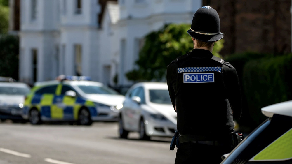 Six people were arrested in Solihull town centre on Wednesday night (image via SWNS)