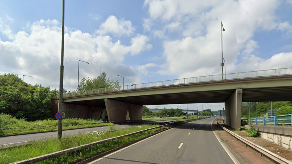 The A5006 Campbell Road bridge will be closed from 27 July (image via Google Street View)