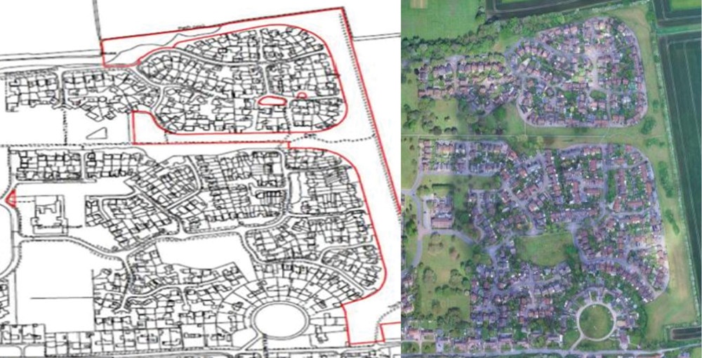 The land planned to be sold off in South Ockendon.