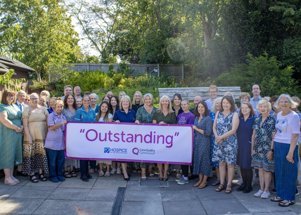 The Hospice of the Good Shepherd has been rated outstanding by the Care Quality Commission (Image via: The Hospice of the Good Shepherd)
