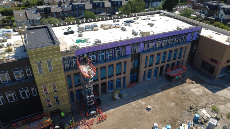 The £30m transformation of Barnes Hospital is expected to be completed by autumn 2027 (Credit: Richmond Council)