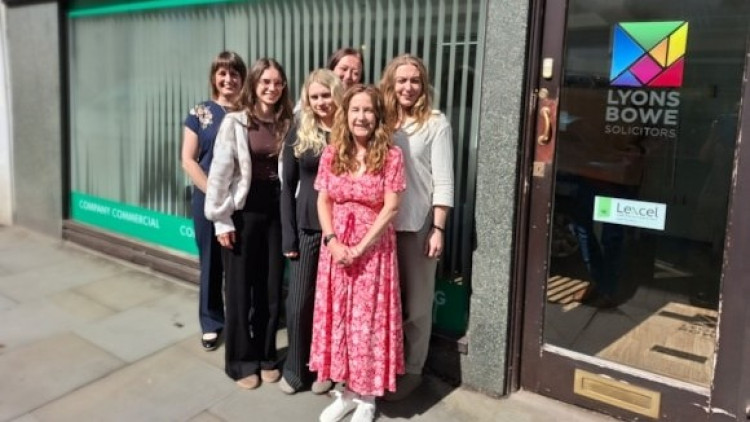 Lyons Bowe Solicitors raised £15,065 after writing Wills in return for charity donations. (Supplied) 