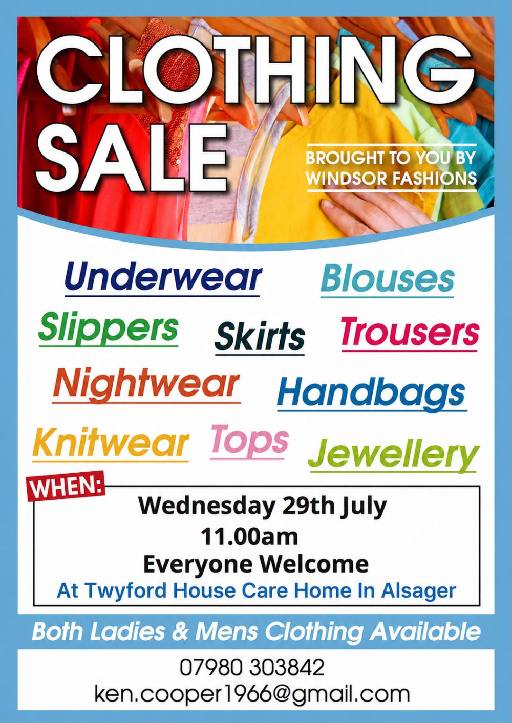 Clothing Sale 