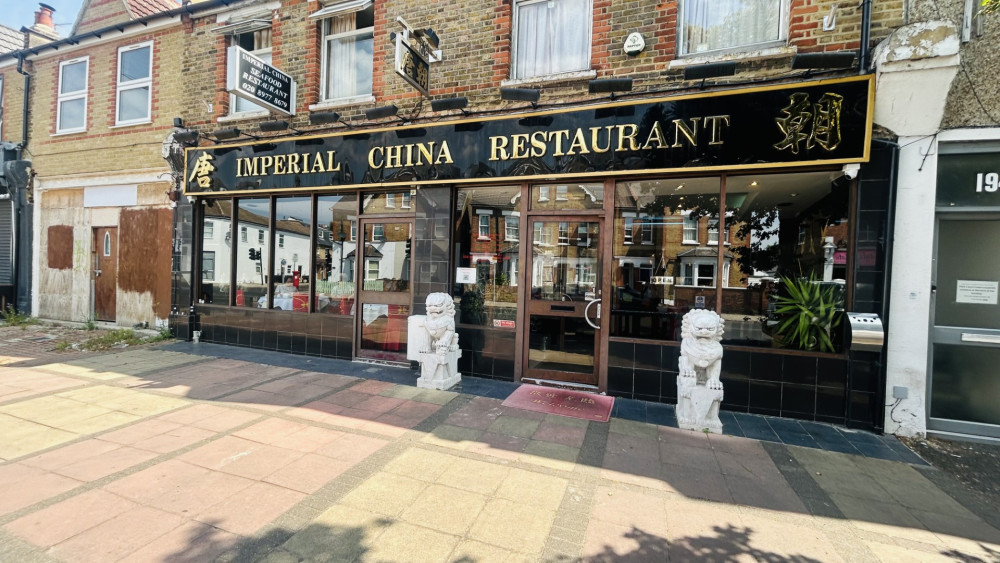 Imperial China Restaurant is located at 396 - 398 Stanley Road, Teddington (Credit: Tilly O'Brien)