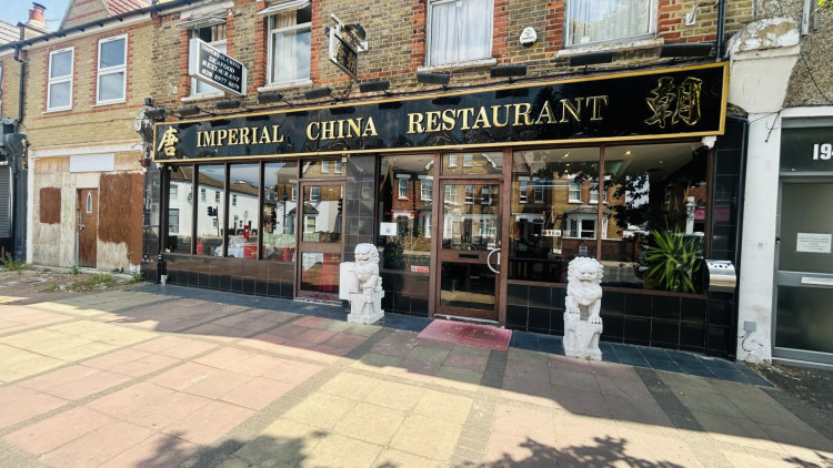 Imperial China Restaurant is located at 396 - 398 Stanley Road, Teddington (Credit: Tilly O'Brien)