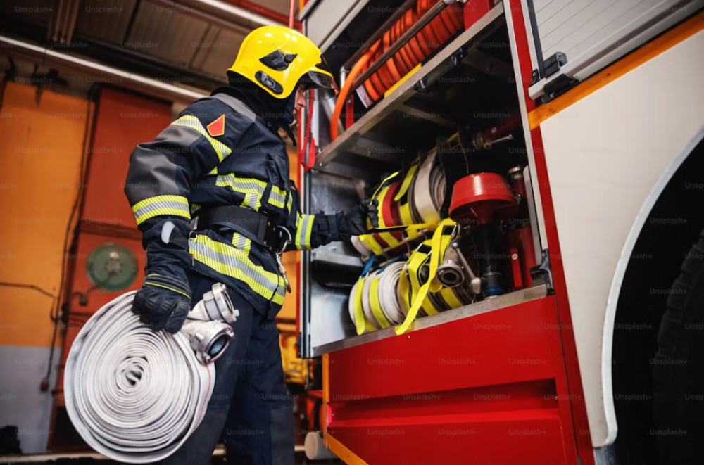 Four fire engines and around 25 firefighters were called to a fire involving a garage at a house on Holmesdale Road in Teddington this morning (Credit: Unsplash)