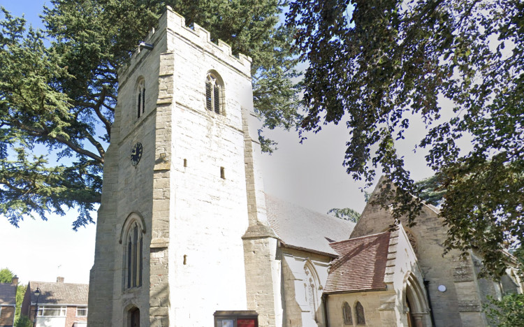 Whitnash's St Margaret’s Church was broken into on Wednesday, 15 July (image via Google Maps) 