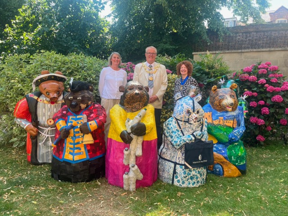 Warwick bids farewell to eco bears in successful trail and welcomes new 'Through the Shop Window' trail (image supplied) 