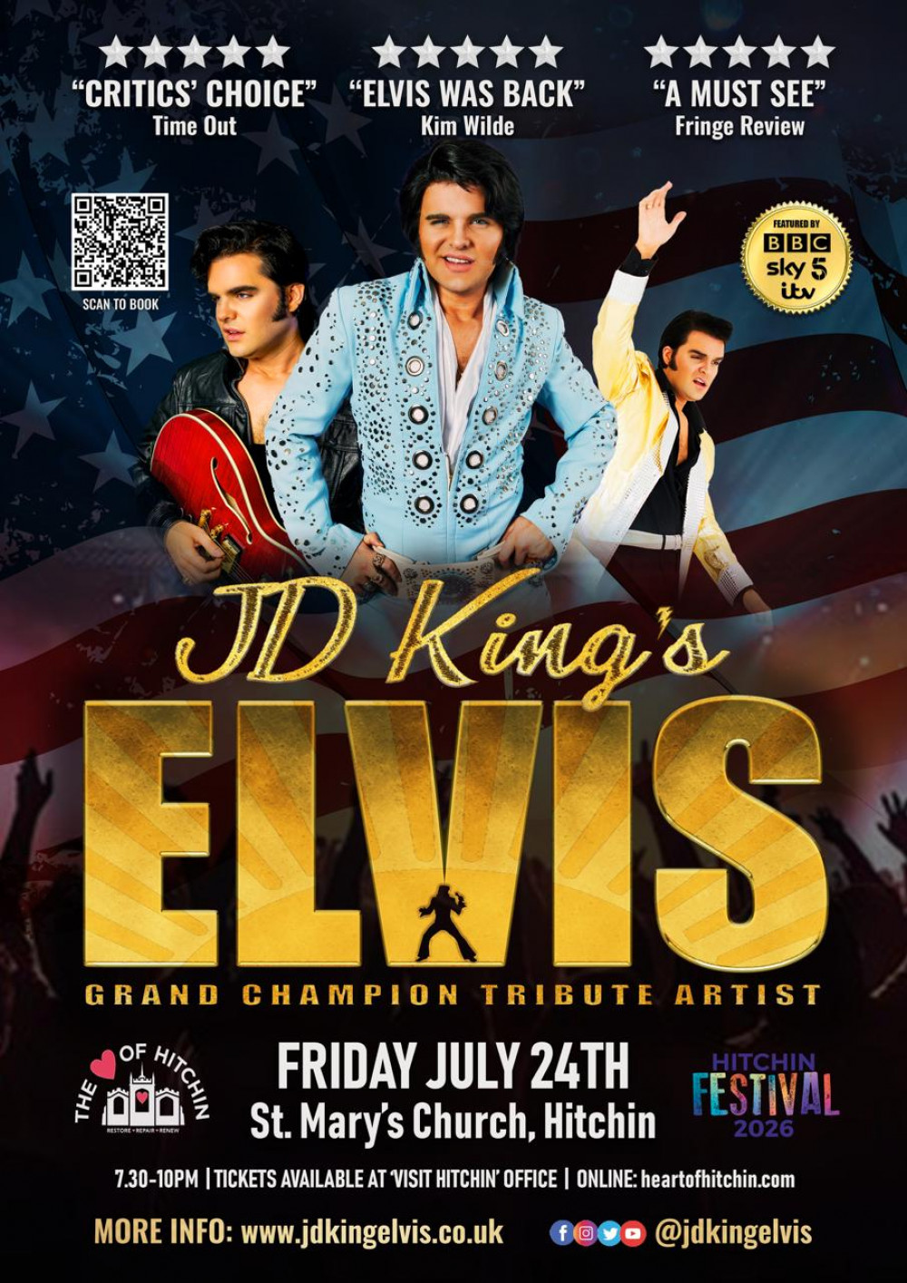 JD King's Elvis Summer Show at St Mary's 