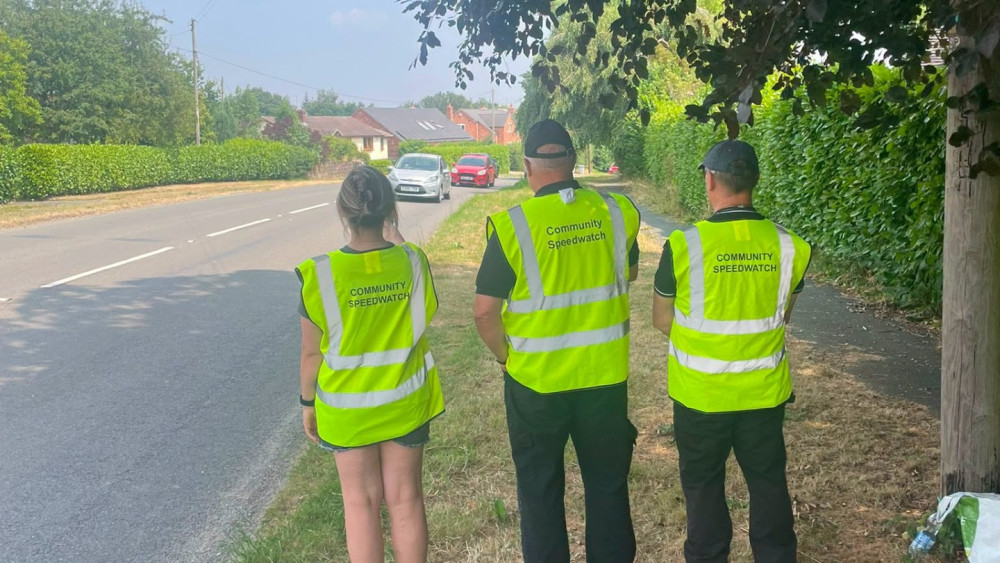 Cheshire Police have thanked the volunteers for taking part (image via Cheshire Police)