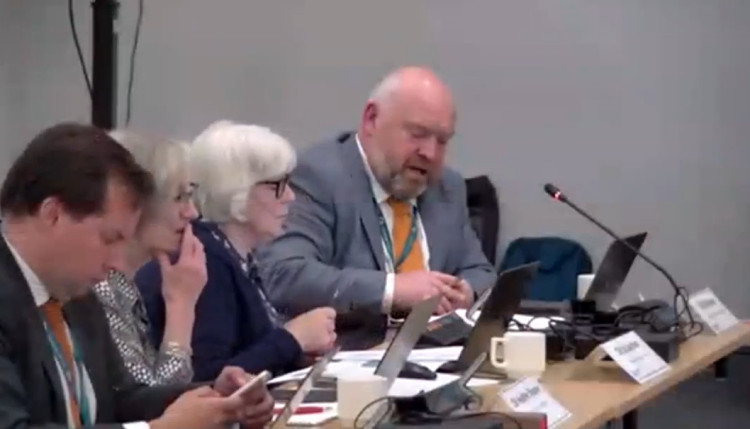  Council leader Bill Revans says free speech must not give way to intimidation or division