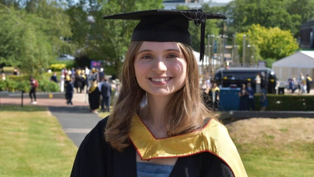 Ellie Waters-Barnes has graduated from Keele University School of Medicine and joined UHNM as a foundation doctor (image via UHNM)