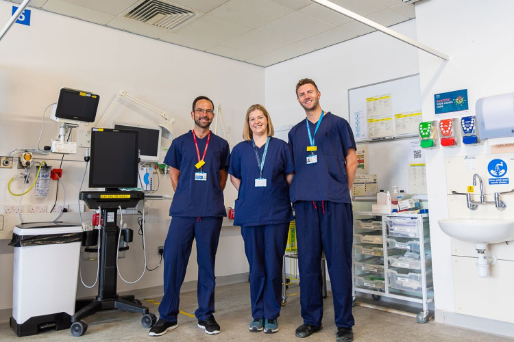 A new treatment bay at the Countess of Chester Hospital has saved more than £32,000 (Image via: Countess of Chester Hospital)