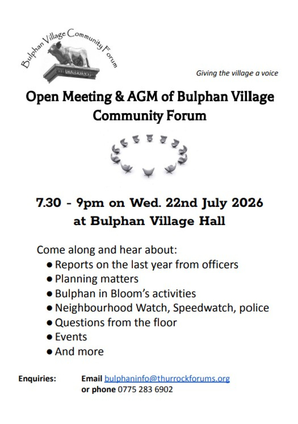 Bulphan meeting