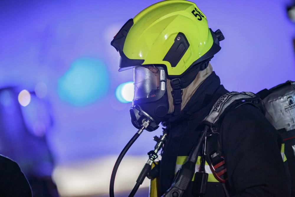 Four fire crews were called to Glaston Road after a domestic property caught fire on Saturday night (Photo: D&S Fire) 