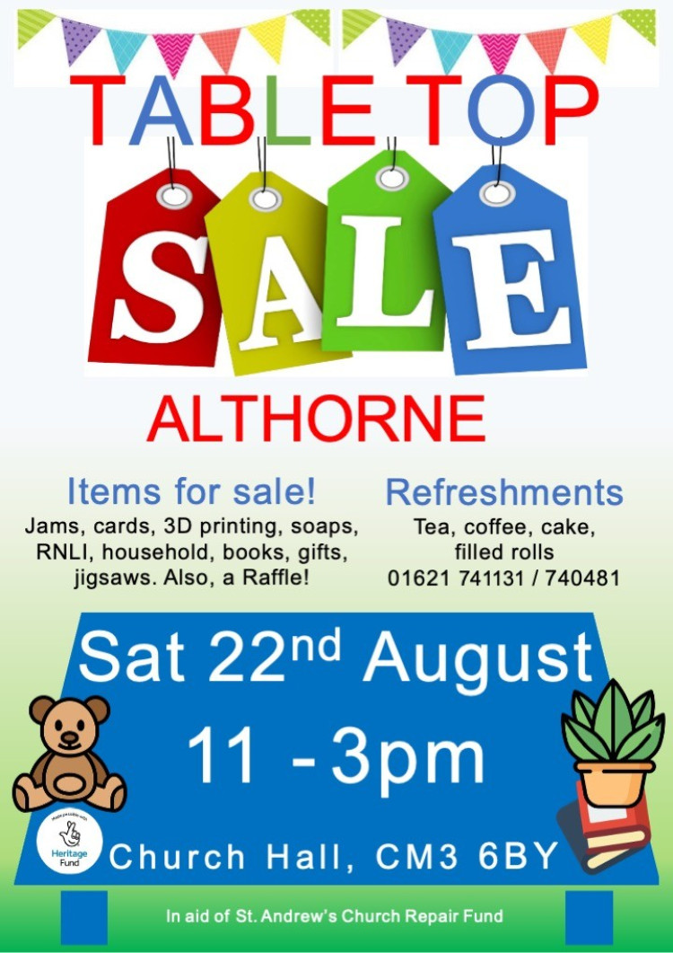 Table Top sale
