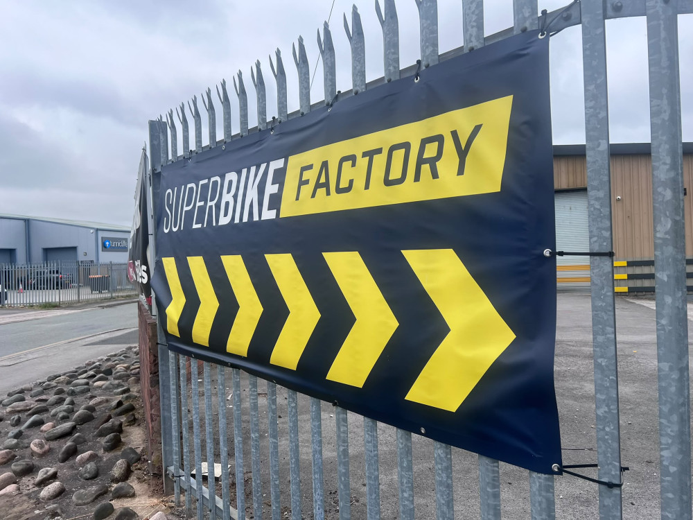 Macclesfield-based Superbike Factory has entered administration (Credit: Nub News)