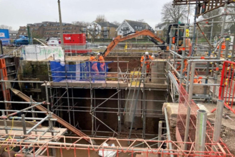  It is currently anticipated that Teddington Launch Lock will be back in operation in the autumn (Credit: Richmond Council)