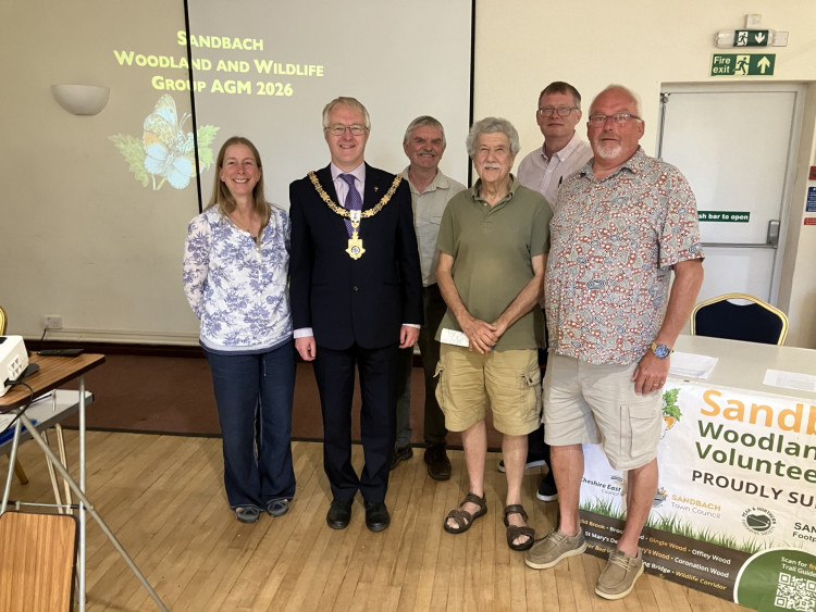Sandbach Woodland & Wildlife Group (SWWG) has appointed Alan Sheen has been appointed as their new chair. (Photo: SWWG)
