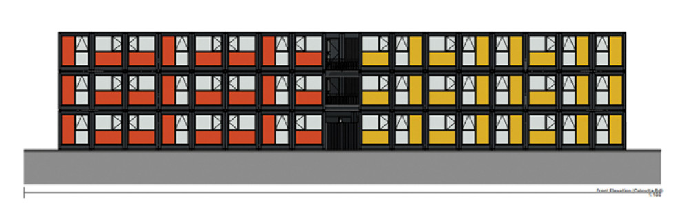 Containers could become homes in Tilbury.