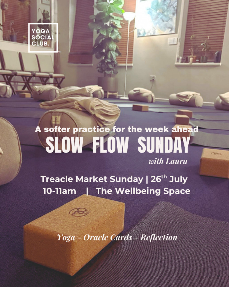 Treacle Market Sunday: SLOW FLOW YOGA & INTENTION SETTING